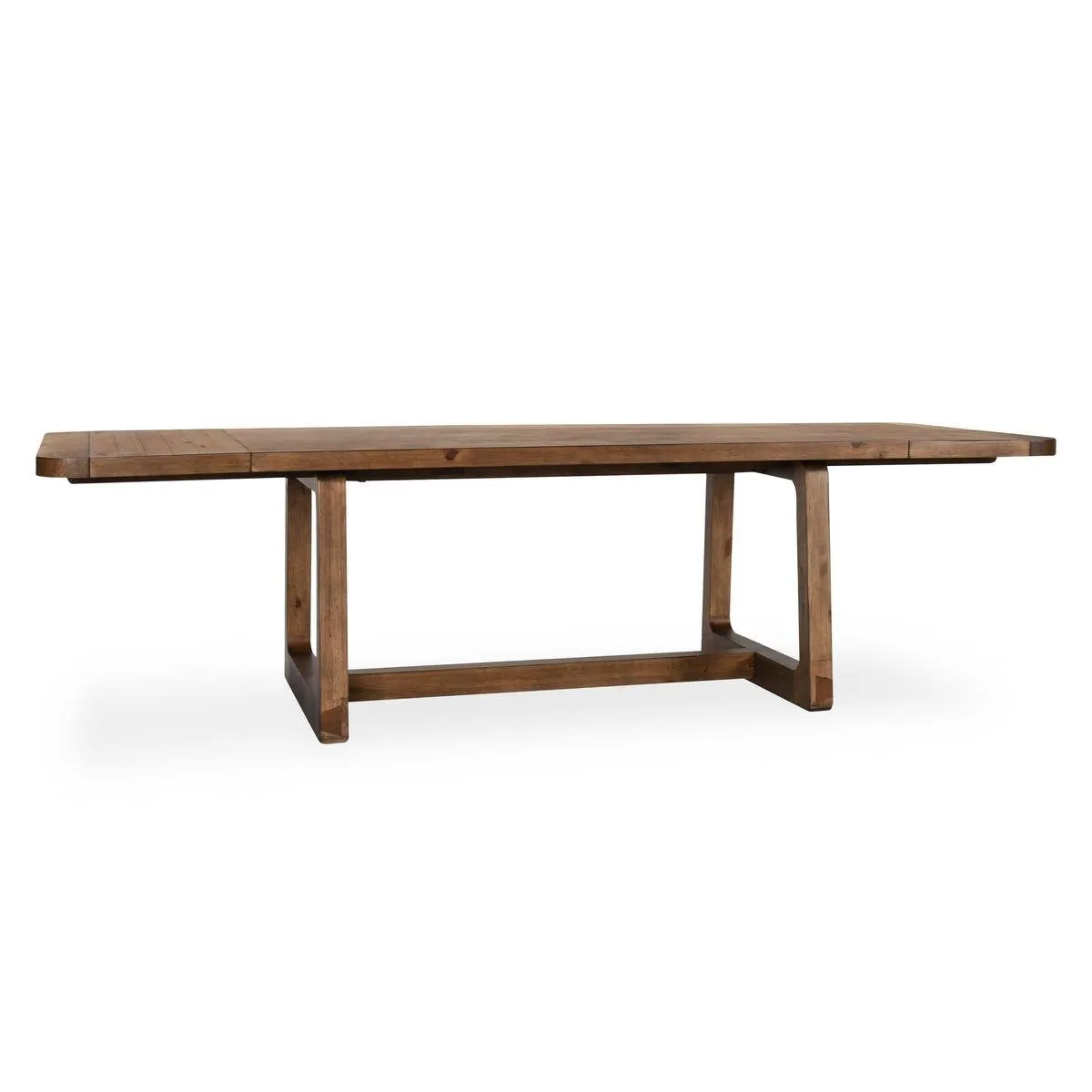Lyra Extendable Dining Table - Smoke Brown