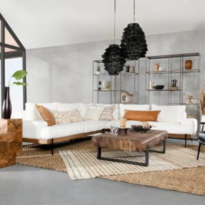 Faro Sectional White